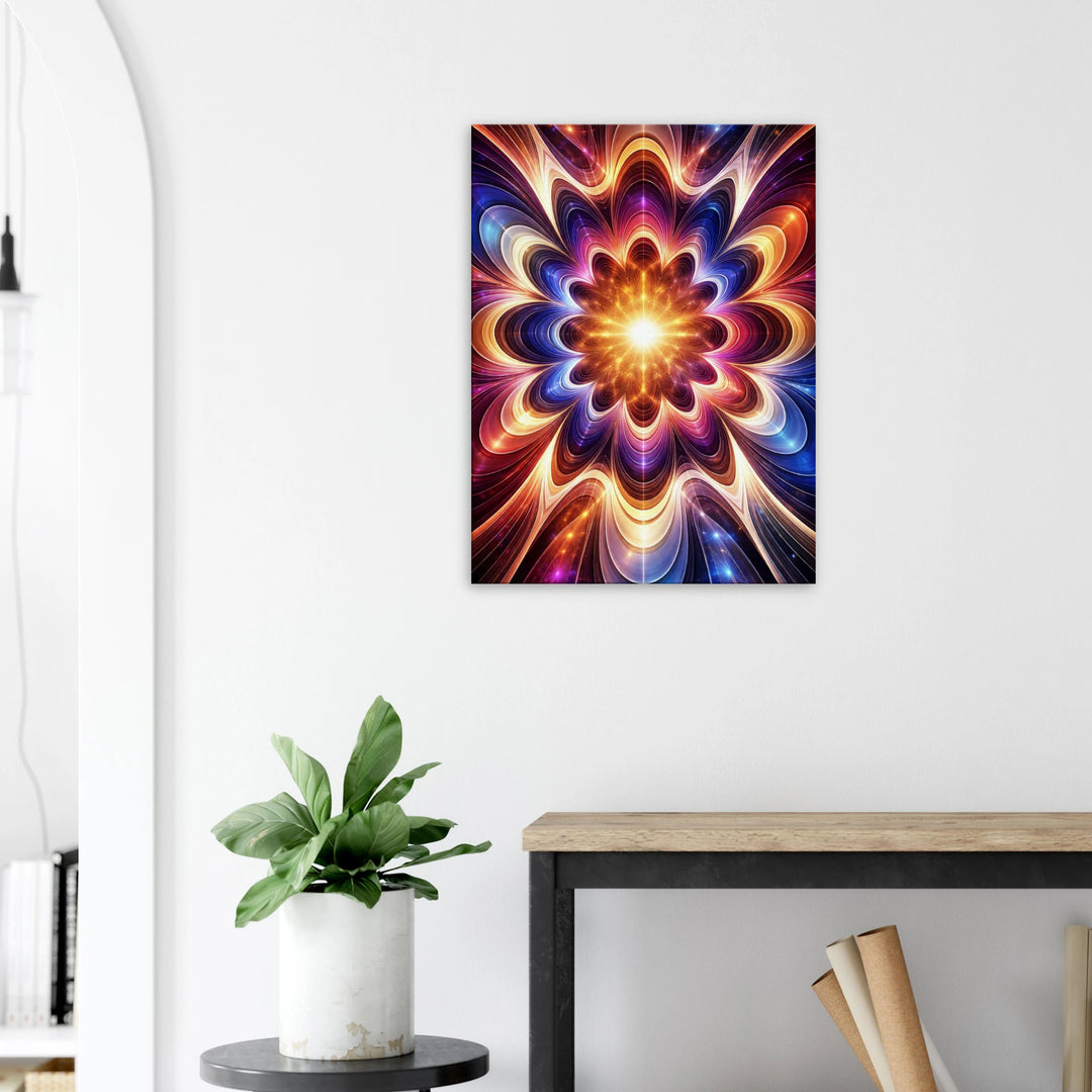 Sacred Pulse – Der Herzschlag des Universums - Simpls space print-Print Material