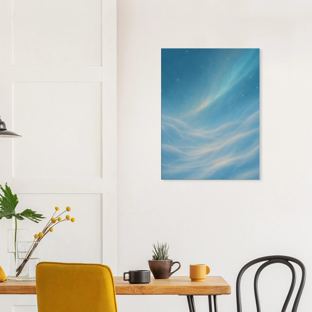 Snowdrift Silence - Simpls space print - Print Material