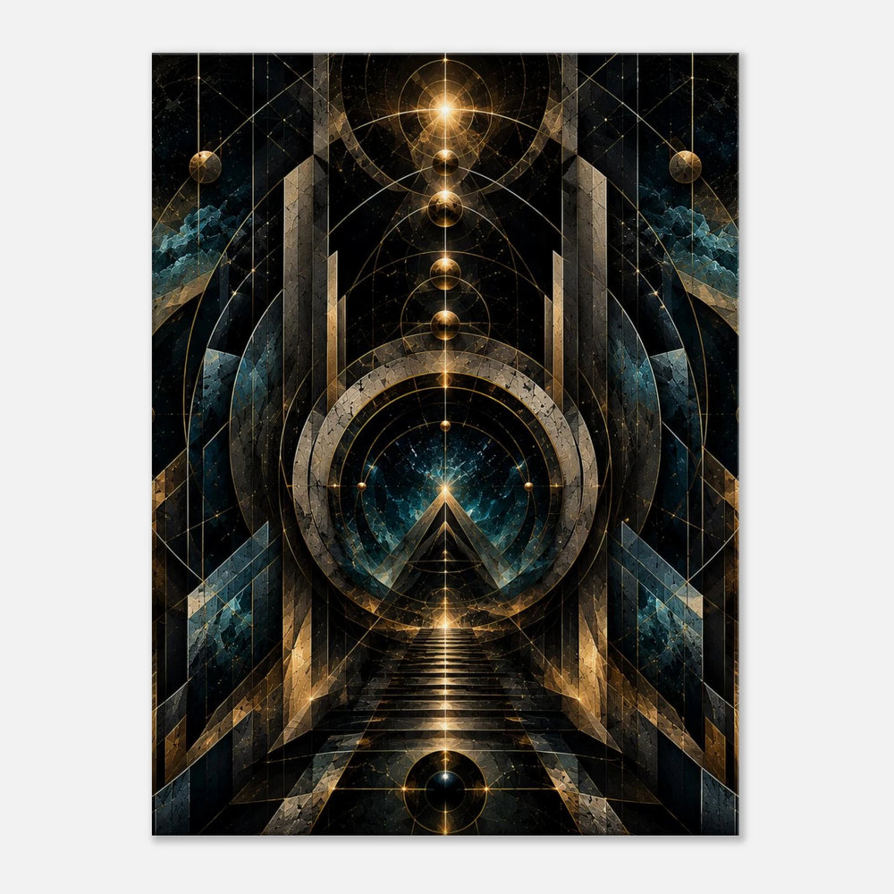 The Ascendant Passage – Wo Aufstieg zur Vision wird - Simpls space print-Print Material