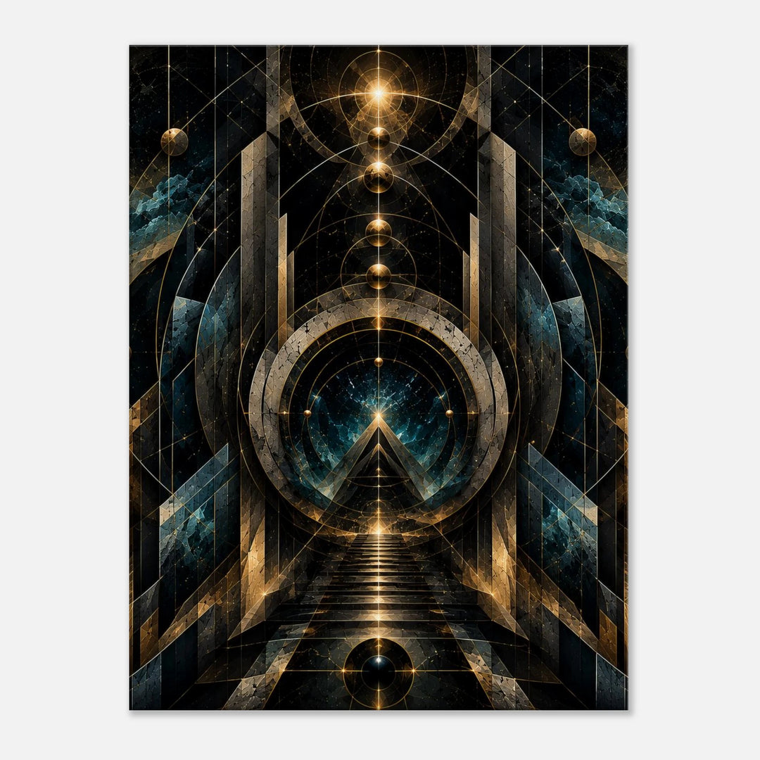 The Ascendant Passage – Wo Aufstieg zur Vision wird - Simpls space print-Print Material