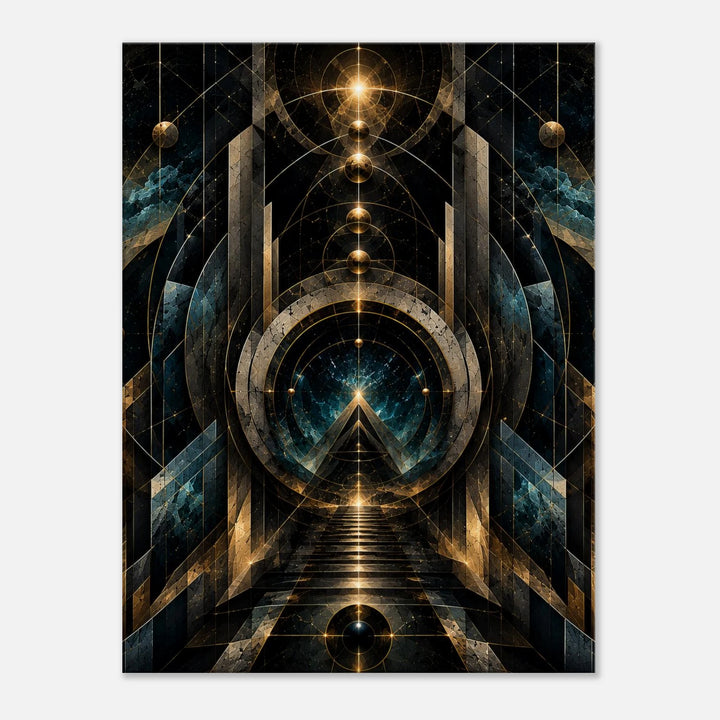 The Ascendant Passage – Wo Aufstieg zur Vision wird - Simpls space print-Print Material