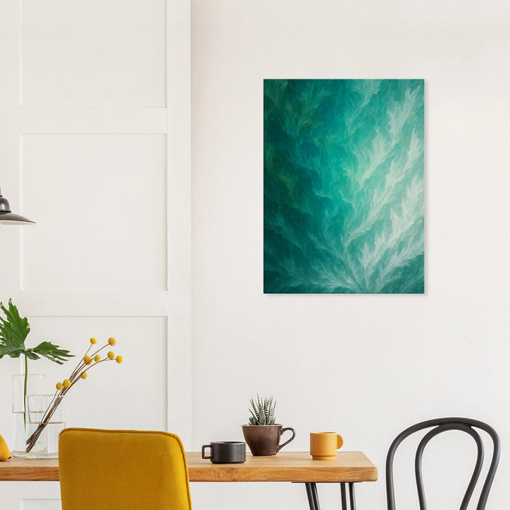 Forest Aura – Die flüsternde Seele des Waldes - Simpls space print-Print Material