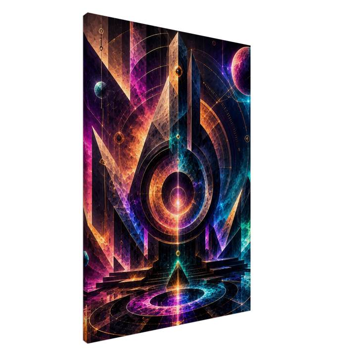 Obelyra – Wo Gegensätze ins Gleichgewicht finden - Simpls space print-Print Material