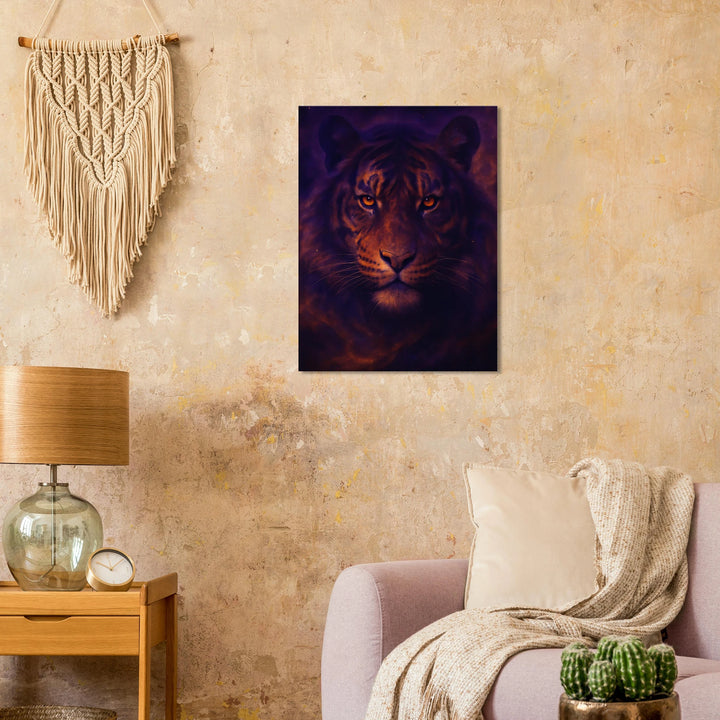 Nebula Tiger - Simpls space print - Print Material