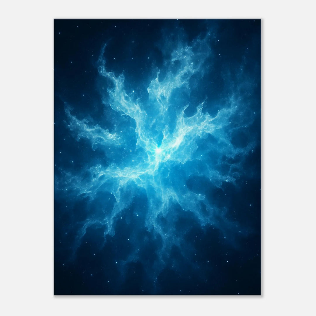 Frostborn Nebula - Simpls space print - Print Material