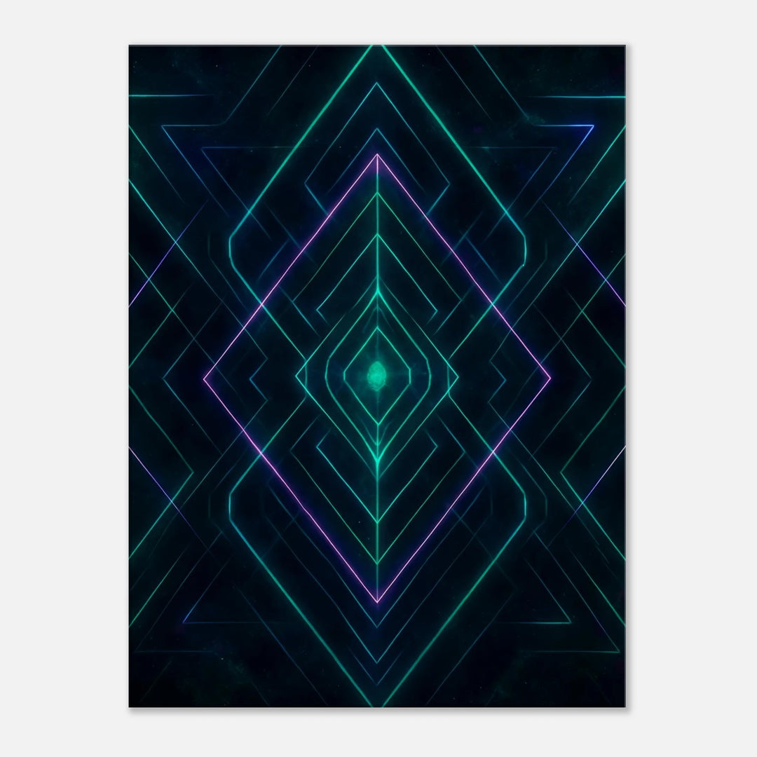 Quantum Veil - Simpls space print - Print Material