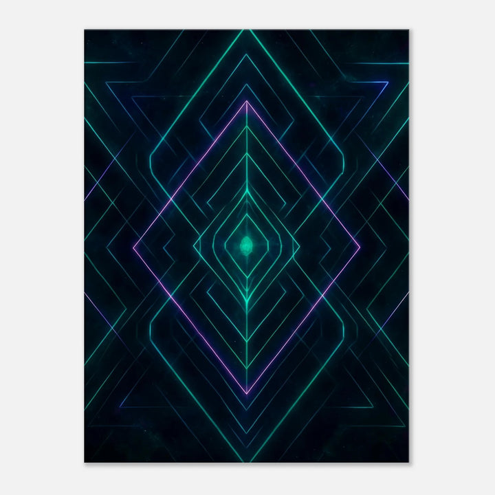 Quantum Veil - Simpls space print - Print Material