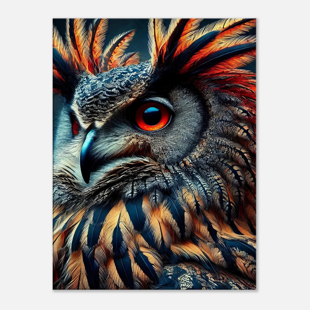 Der Uhu - Simpls space print-Print Material