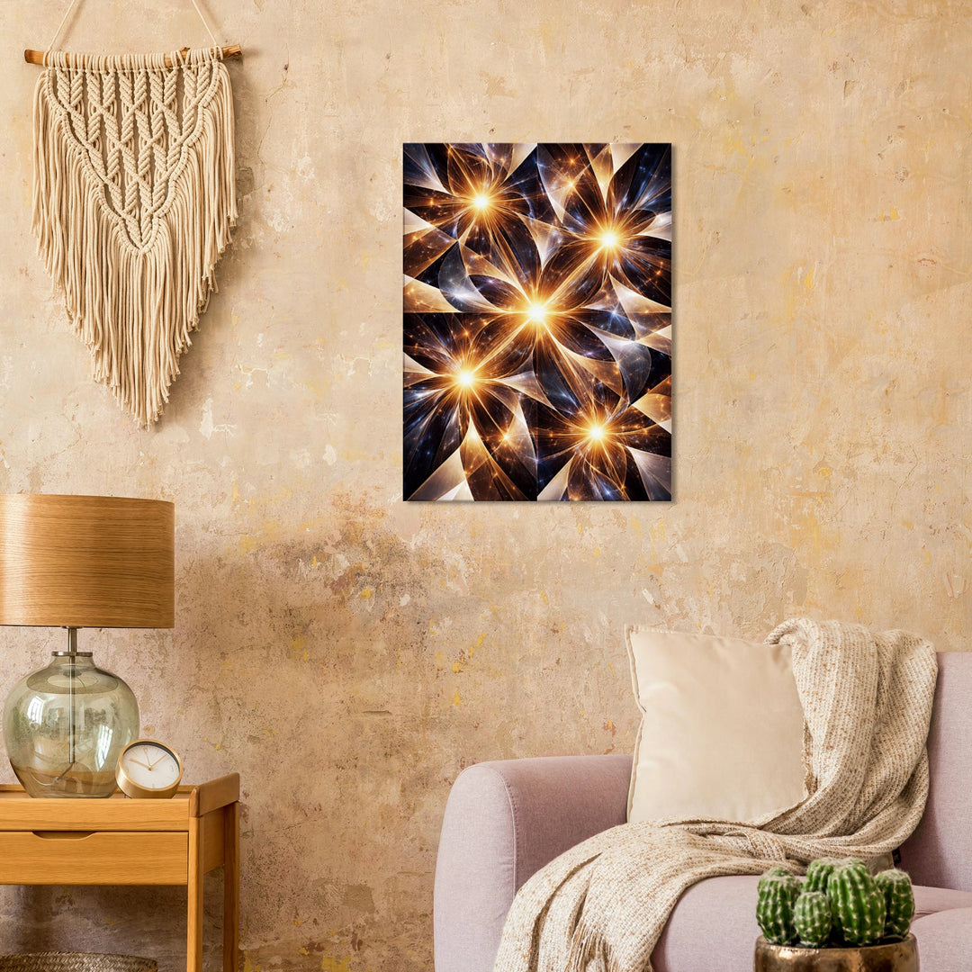 Kaleido Form – Das Licht deiner innersten Muster - Simpls space print - Print Material