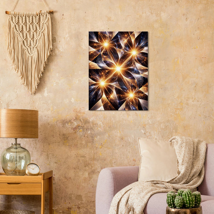 Kaleido Form – Das Licht deiner innersten Muster - Simpls space print - Print Material