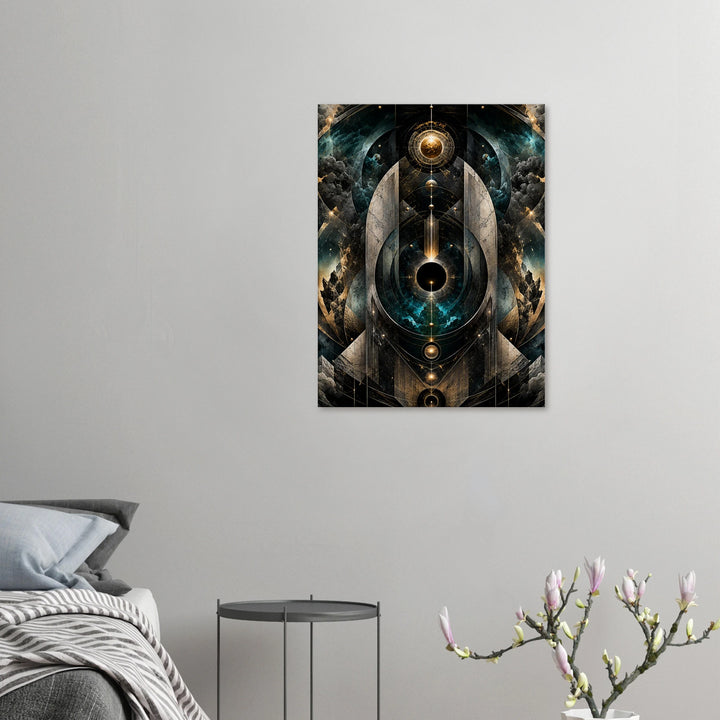Eclipse Reliquary – Wo Dunkelheit zur heiligen Form wird - Simpls space print-Print Material