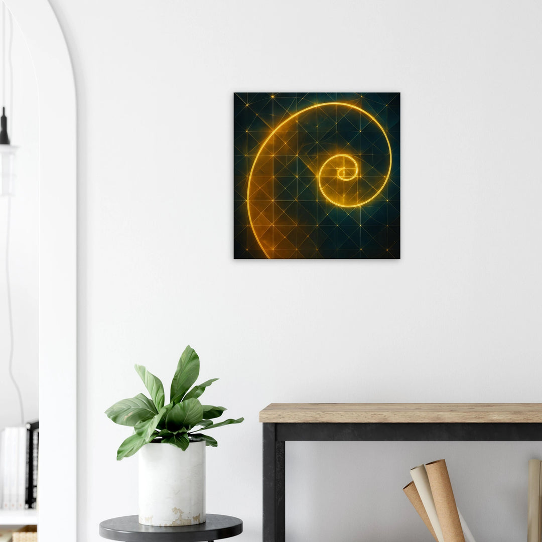 Golden Sequence - Simpls space print - Print Material