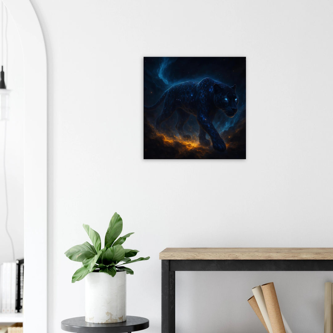 Galactic Prowler – Der stille Jäger zwischen den Sternen - Simpls space print-Print Material