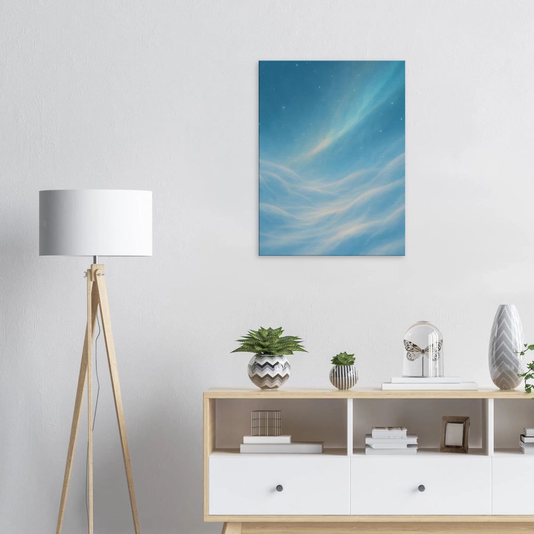 Snowdrift Silence - Simpls space print - Print Material