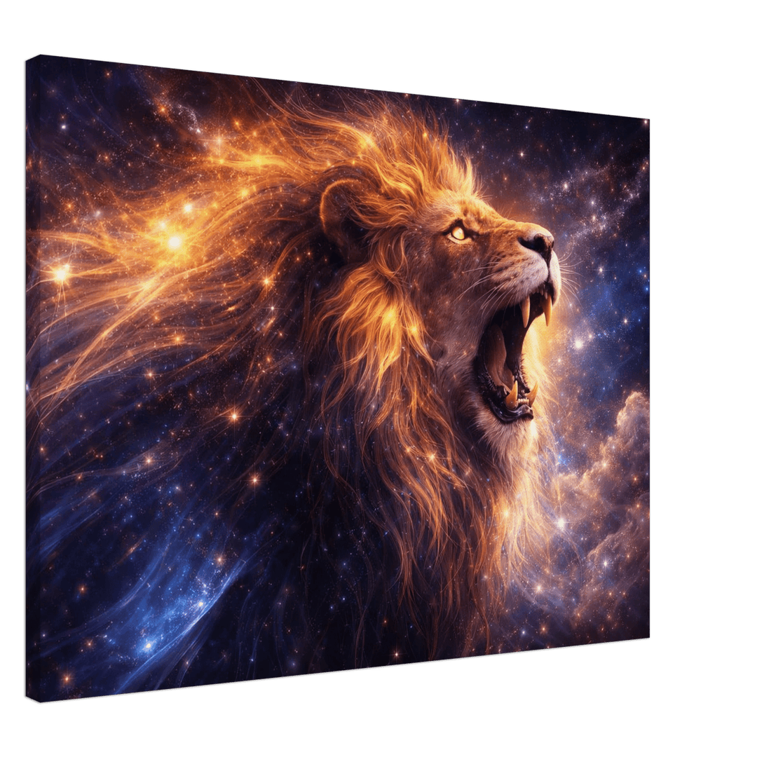 Galactic Roar – Die Stimme deiner kosmischen Kraft - Simpls space print - Print Material