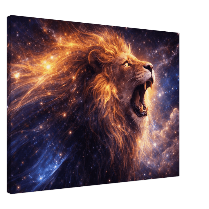 Galactic Roar – Die Stimme deiner kosmischen Kraft - Simpls space print - Print Material