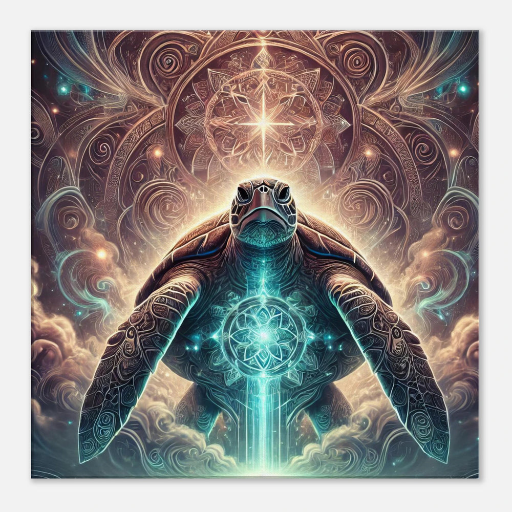 Totem - Schildkröte - Simpls space print - Print Material