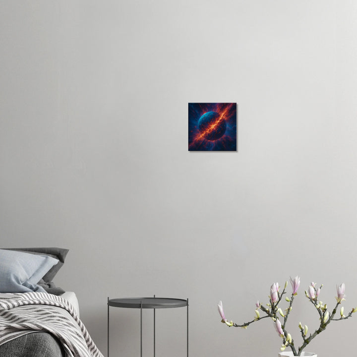 Zero Point - Leinwand - Simpls space print - Print Material