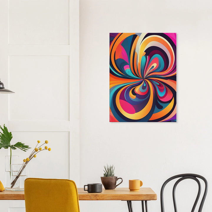 FarbenLauf – Wenn Farben zu tanzen beginnen - Simpls space print-Print Material