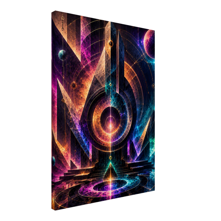 Obelyra – Wo Gegensätze ins Gleichgewicht finden - Simpls space print-Print Material