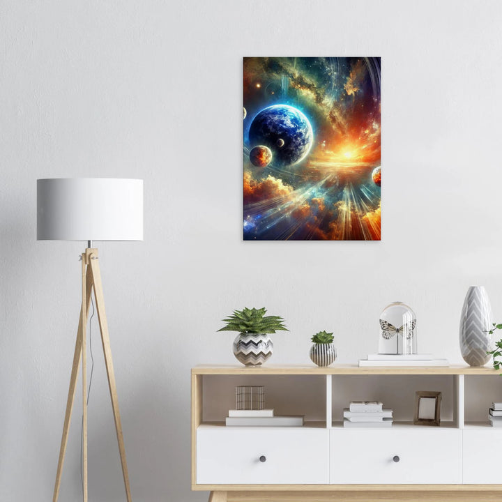 Celestial Awakening - Simpls space print - Print Material