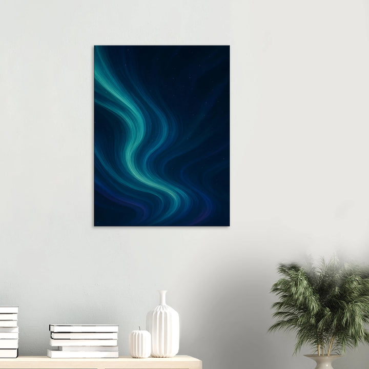 Aurora Veins – Wenn der Himmel durch deine Seele fließt - Simpls space print-Print Material