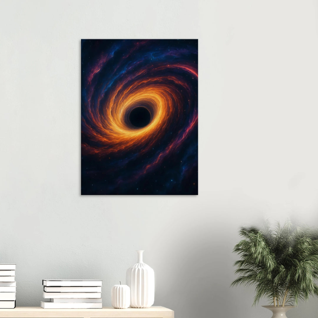 Graviton Collapse – Die stille Kraft des Verschwindens - Simpls space print-Print Material