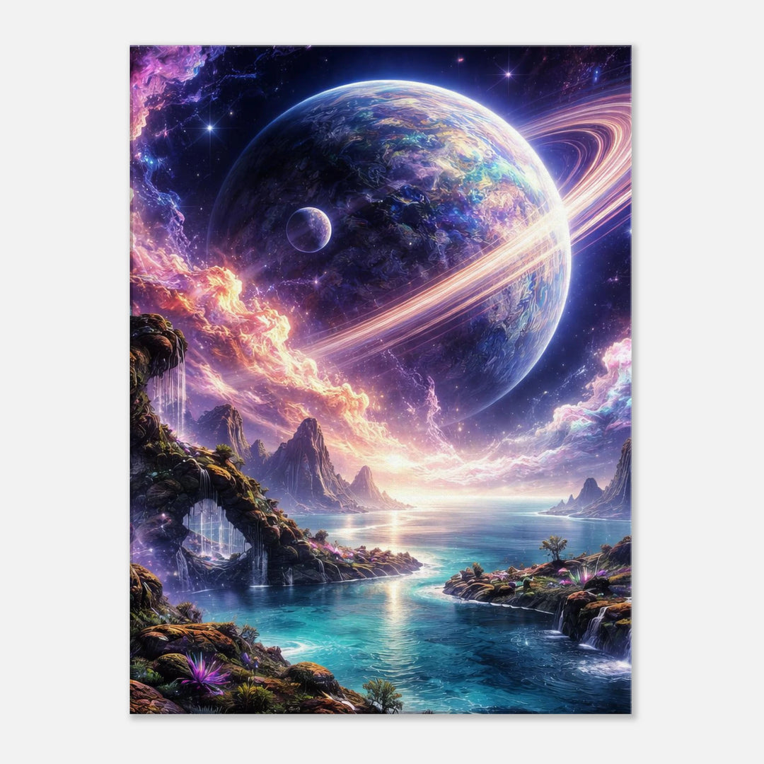 Lucid Orbit – Wo Träume den Kosmos berühren - Simpls space print-Print Material