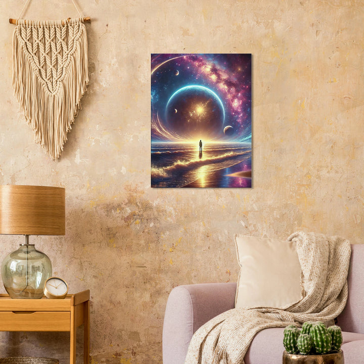 Oceans Deep – Am Ufer der Unendlichkeit - Simpls space print-Print Material