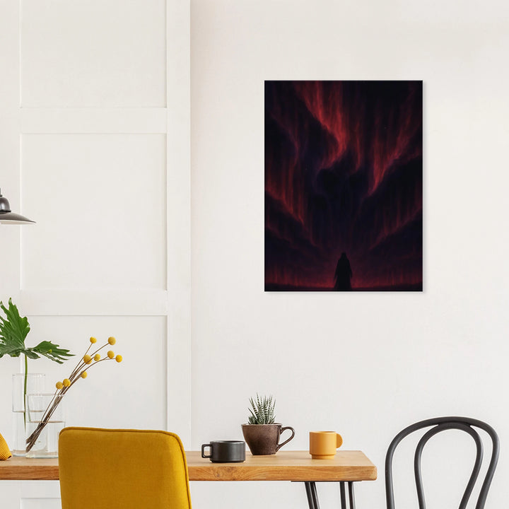 Haunted Aurora - Halloween - Simpls space print - Print Material