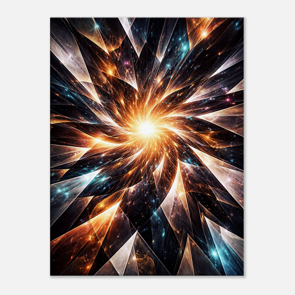 Fragmented Flow – Wenn Brüche zu Bewegung werden - Simpls space print-Print Material