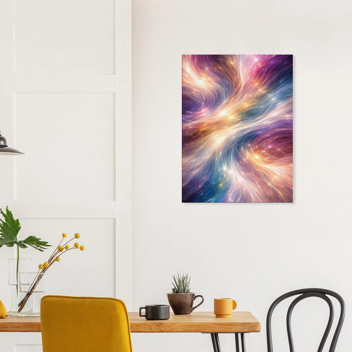 Fusion Mist – Wo Farben flüstern und Gegensätze verschmelzen - Simpls space print-Print Material