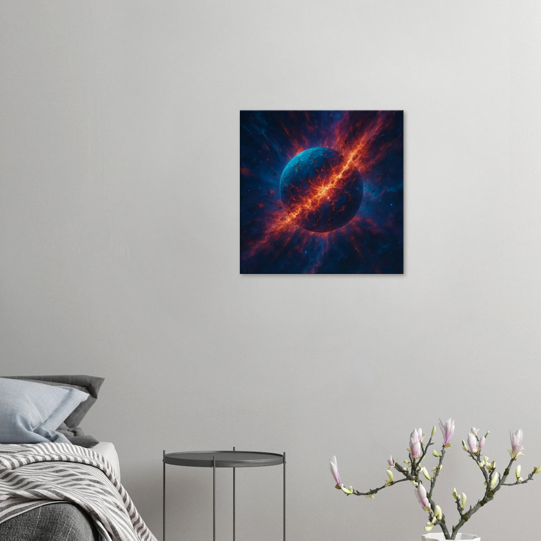 Zero Point - Leinwand - Simpls space print - Print Material