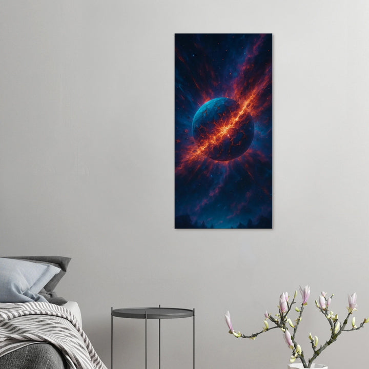 Zero Point - Leinwand - Simpls space print - Print Material