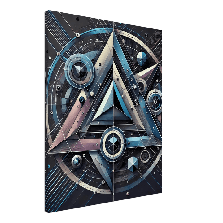Triangles - Simpls space print - Print Material