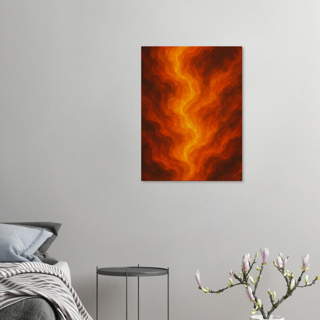 Rising Fire - Simpls space print - Print Material
