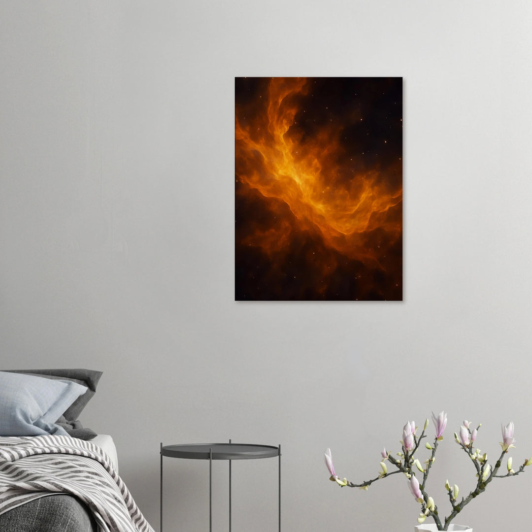 Amber Veil - Simpls space print - Print Material