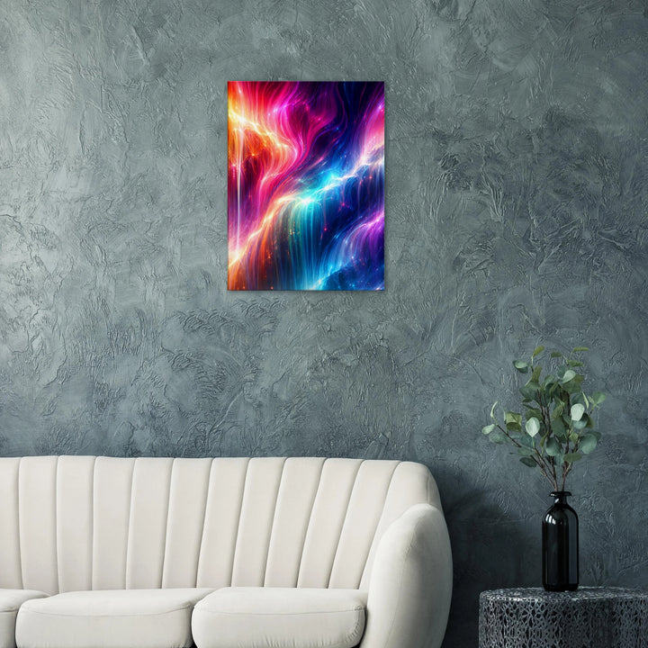 Emotive Overflow – Wenn Gefühle zu Licht werden - Simpls space print-Print Material