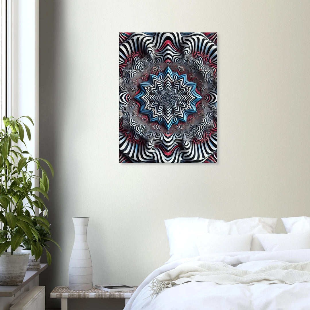 Optic – Die Illusion des Moments - Simpls space print-Print Material