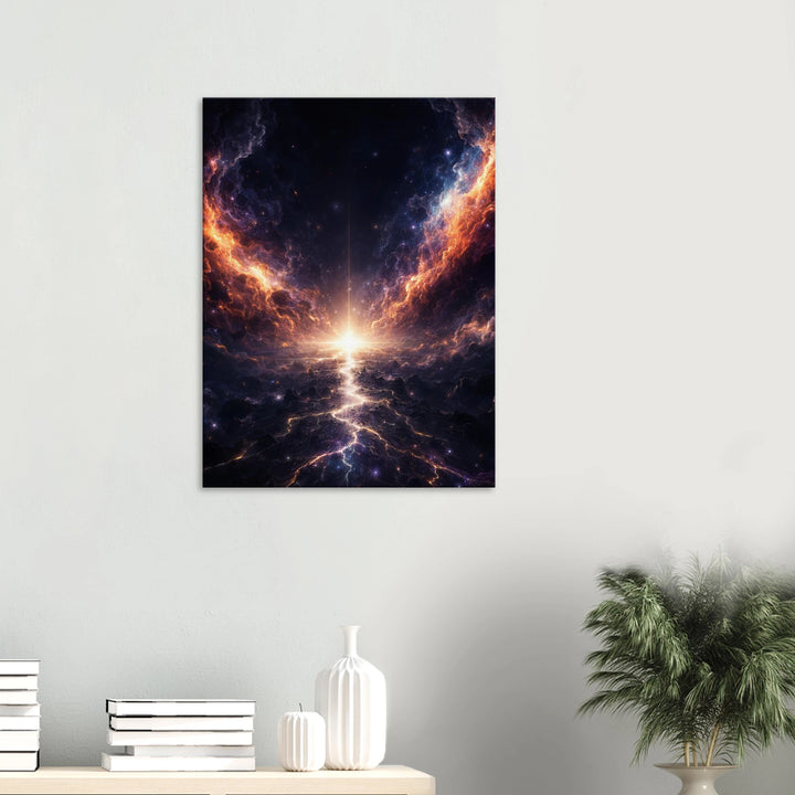 The Starless Path – Wo Dunkelheit den Weg zum Licht öffnet - Simpls space print-Print Material