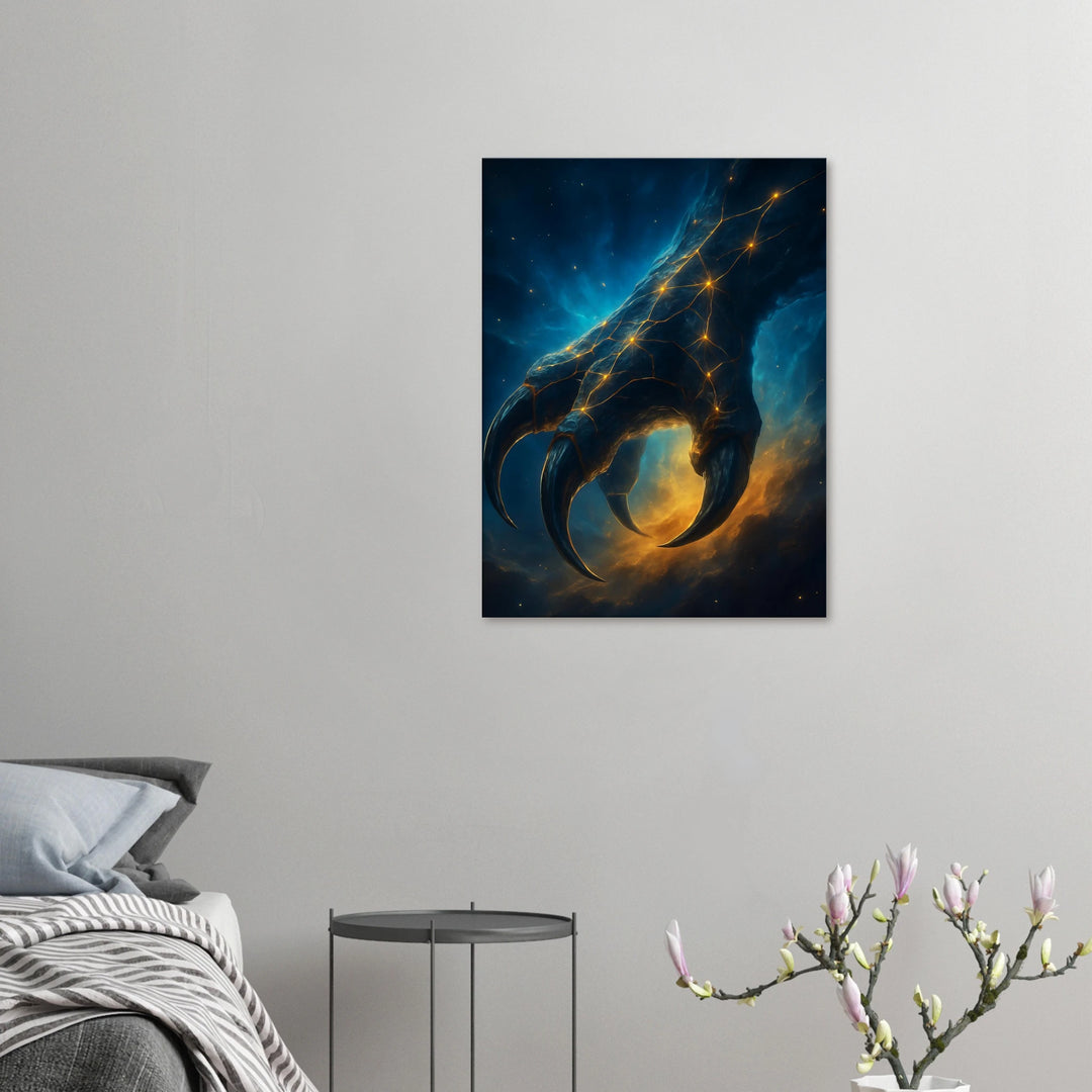 Celestial Claw – Die Kraft der Sterne in ihrer wildesten Form - Simpls space print - Print Material