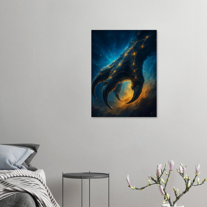 Celestial Claw – Die Kraft der Sterne in ihrer wildesten Form - Simpls space print - Print Material