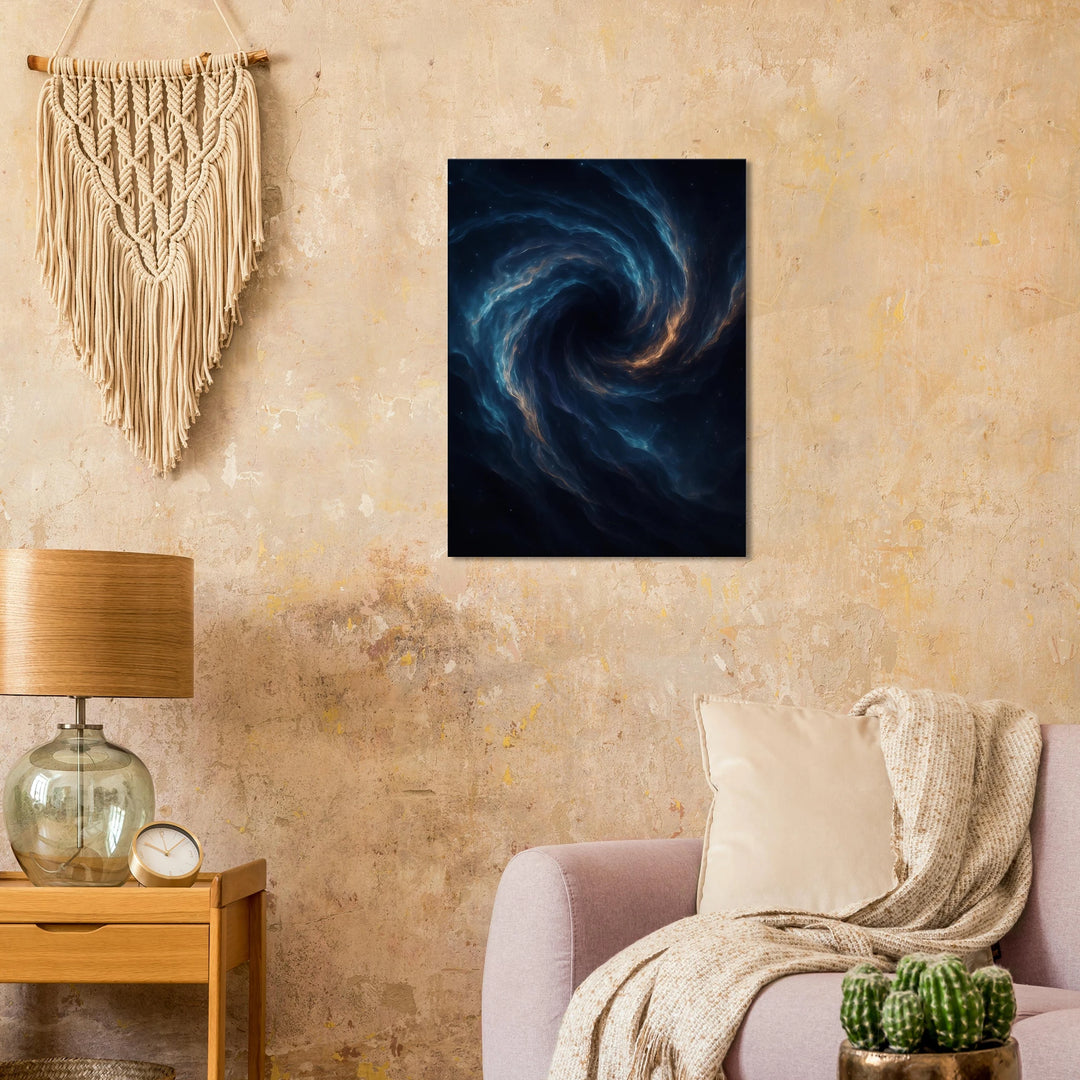Dark Matter Waltz – Tanz der Unsichtbaren Kräfte - Simpls space print-Print Material