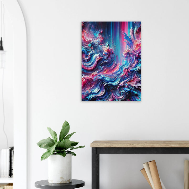 Bluerose – Wenn Farbe zur Seele wird - Simpls space print-Print Material