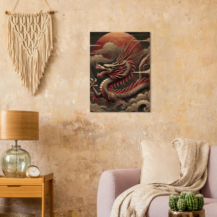 Asia - dragon - Simpls space print - Print Material