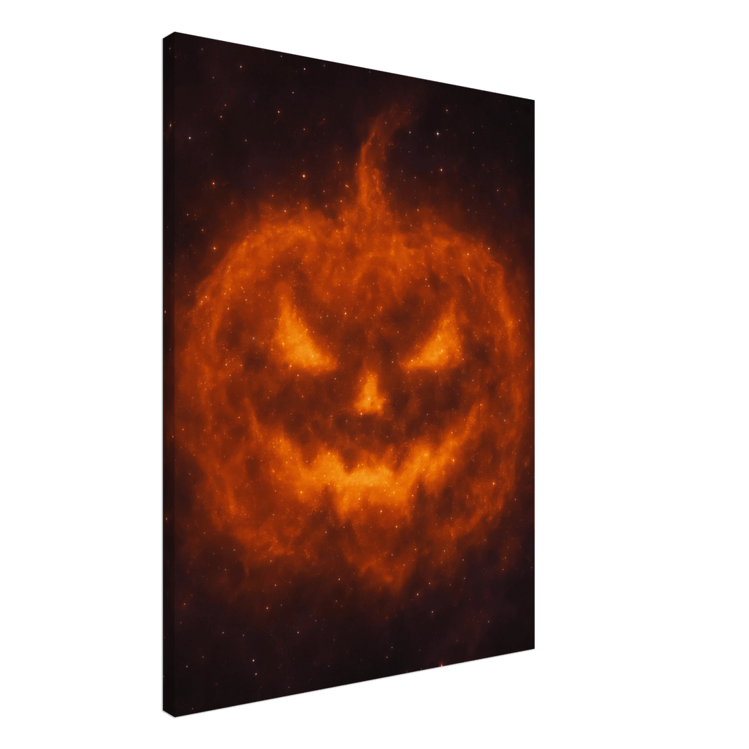 Pumpkin Nebula - Halloween - Simpls space print - Print Material