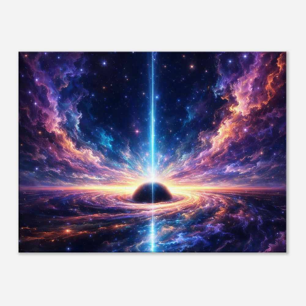 Voidlight Horizon – Der Übergang zwischen Leere und Licht - Simpls space print - Print Material