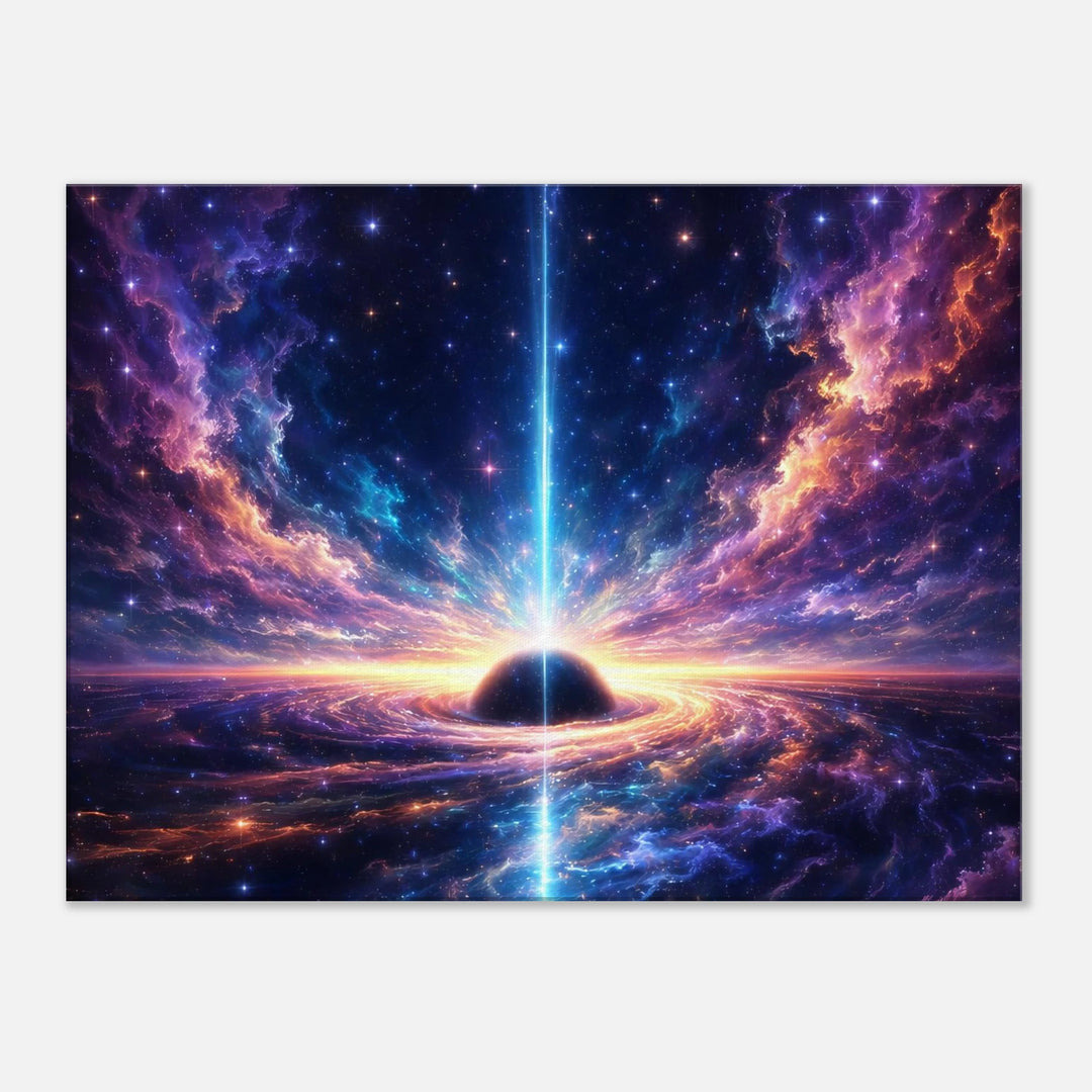 Voidlight Horizon – Der Übergang zwischen Leere und Licht - Simpls space print - Print Material