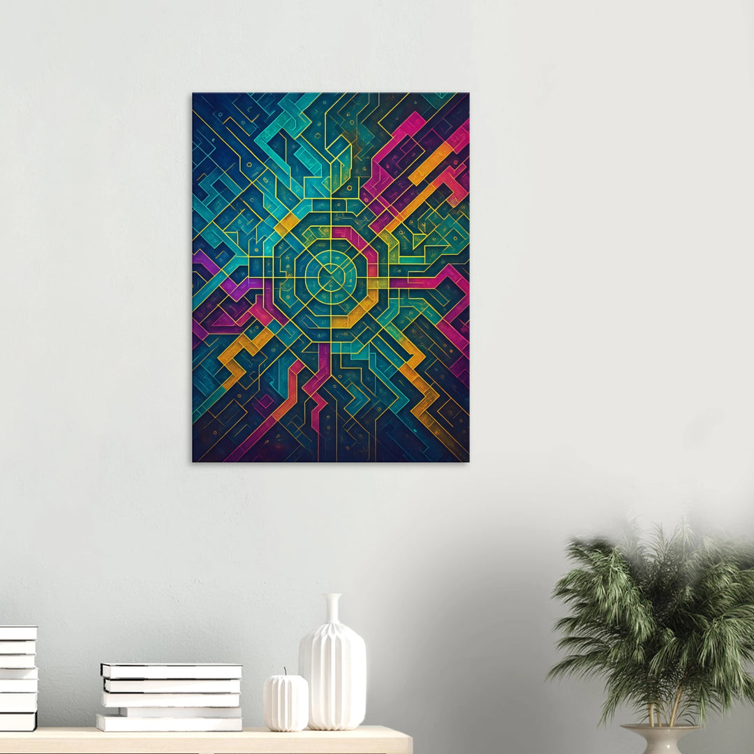 Equinox Code - Simpls space print - Print Material