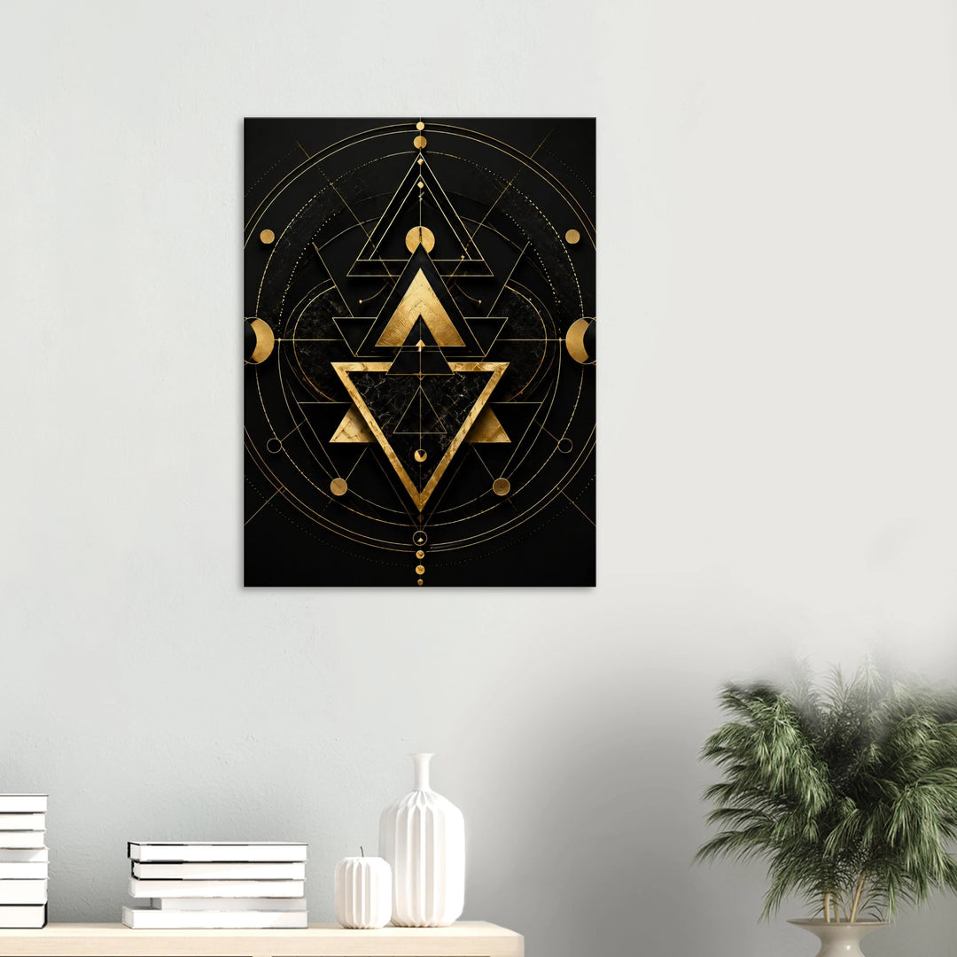 Celestial Alignment – Wo Harmonie zur Stärke wird - Simpls space print - Print Material